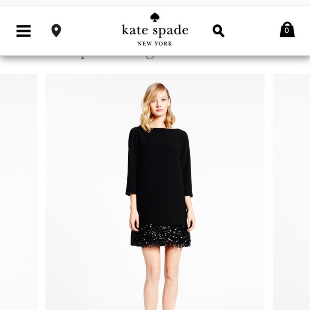 Kate Spade black dress